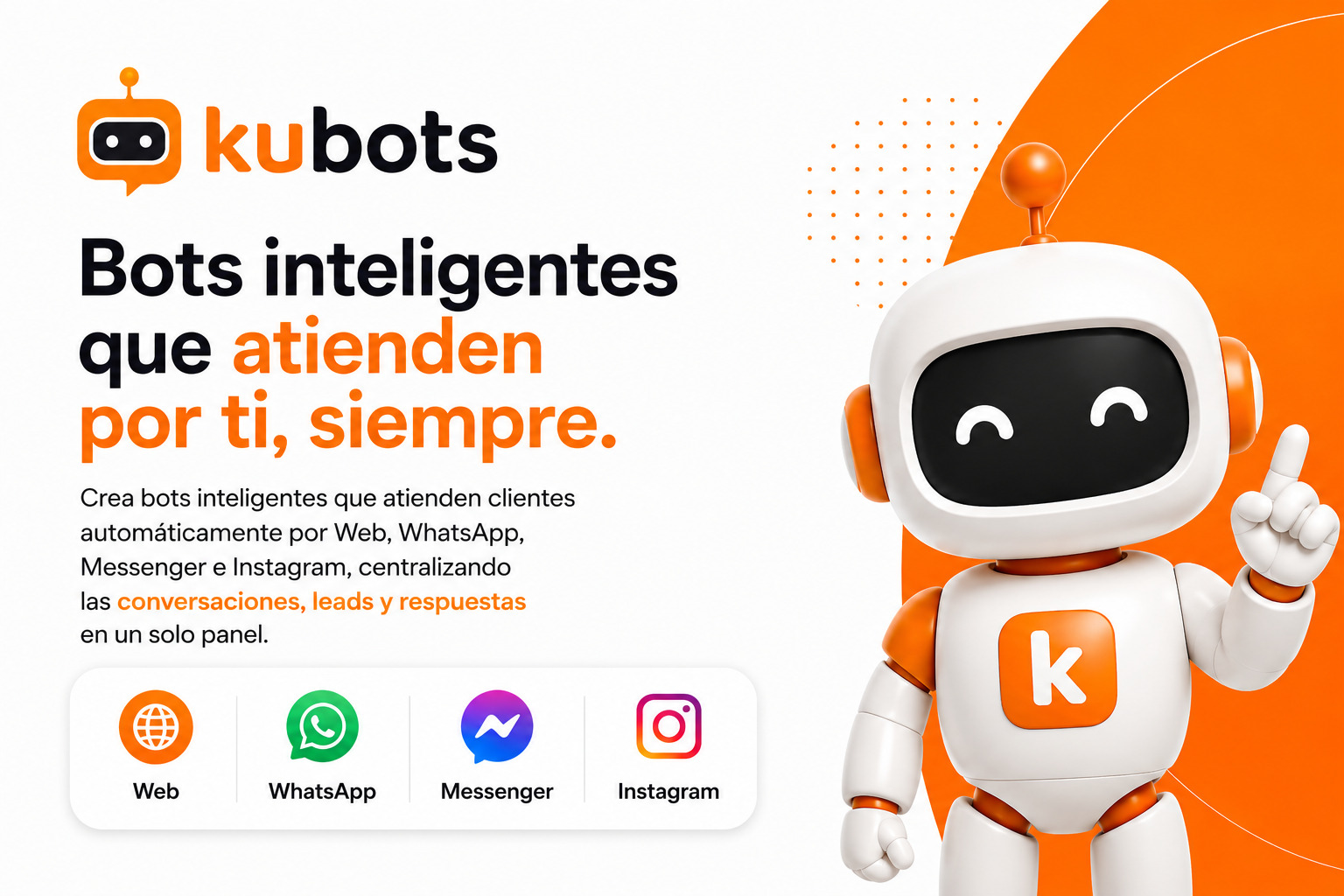 Kubots — Smart bots that take care of customers for you, always
